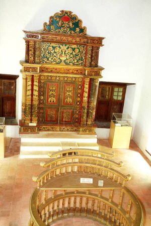 Téléchargez les photos : Synagogue de Chennamangalam ; Cochin ; Kerala ; Inde - en image libre de droit