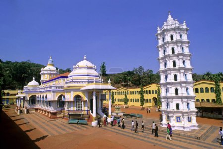 Foto de Templo Shri Mangesh, Ponda, Goa, Maharashtra, India - Imagen libre de derechos