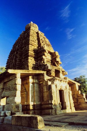 Photo for Structure of Pattadakal Temple, Karnataka, India, Asia - Royalty Free Image