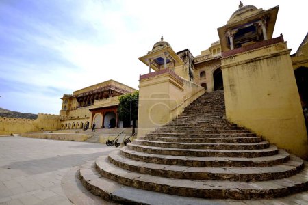 Singh Pol amber fort jaipur rajasthan India Asia