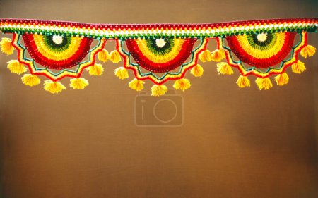 Photo for Decoration acrylic toran door curtains - Royalty Free Image
