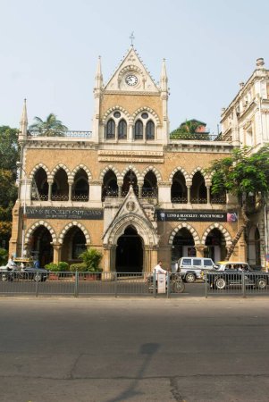 Foto de Biblioteca Sasoon en kala ghoda Bombay ahora Mumbai; Maharashtra; India - Imagen libre de derechos