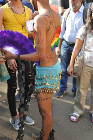 Photo for Gay pride, mumbai, maharashtra, Asia, India - Royalty Free Image