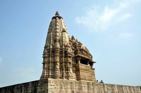 Temple Javari Khajuraho Madhya Pradesh Inde Asie
