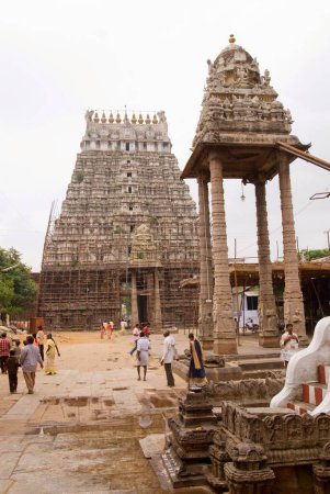 Photo for Varadaraja Perumal Vishnu temple in Kanchipuram ; Tamil Nadu ; India - Royalty Free Image