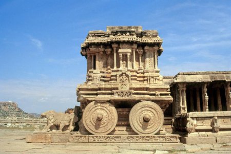 Téléchargez les photos : Temple Vitthala ; Hampi ; karnataka ; Inde - en image libre de droit