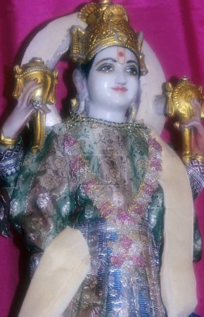 Photo for Lord vishnu in sankari at gujarat India Asia - Royalty Free Image