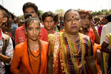 Photo for Transgender, ujjain, madhya pradesh, india, asia - Royalty Free Image