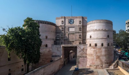 Photo for Bhadra fort, ahmedabad, Gujarat, India, Asia - Royalty Free Image
