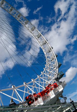 Foto de London Eye; Londres; Reino Unido Inglaterra - Imagen libre de derechos