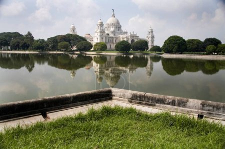 Téléchargez les photos : Victoria Memorial Building (1921) ; Calcutta ; Bengale occidental ; Inde - en image libre de droit