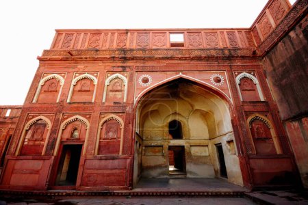 Téléchargez les photos : Agra fort à l'intérieur de l'uttar pradesh Inde Asie - en image libre de droit