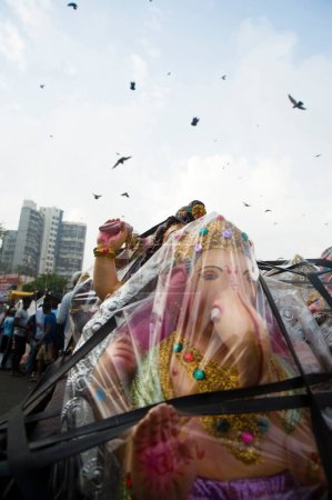 Téléchargez les photos : Marché du seigneur Ganesha Dadar Mumbai Maharashtra Inde Asie - en image libre de droit