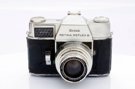 Photo for Kodak Retina Reflex III film camera Pune Maharashtra India Asia - Royalty Free Image