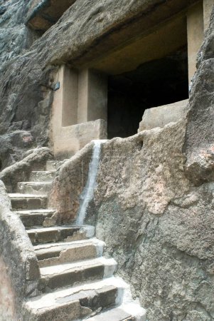 Ajanta caves ; Aurangabad ; Maharashtra ; India