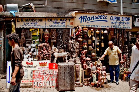 Téléchargez les photos : Chor bazar, mumbai, maharashtra, Asie, Inde - en image libre de droit