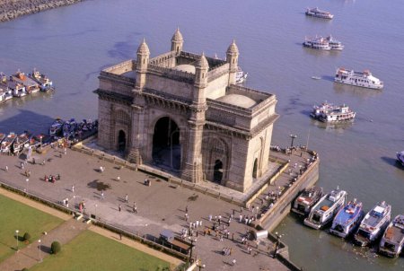 Téléchargez les photos : Passerelle de l'Inde, Bombay Mumbai, Maharashtra, Inde - en image libre de droit