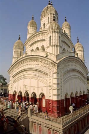 Photo for Dakshineshwar temple, Calcutta, West Bengal, India - Royalty Free Image