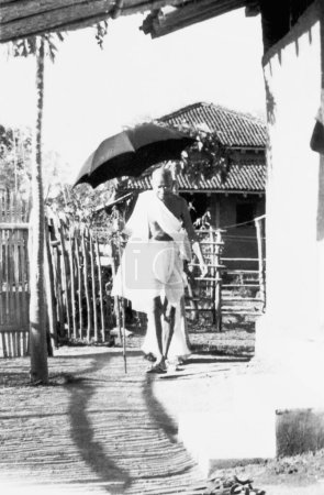 Photo for Mahatma Gandhi at Sevagram Ashram, 1941 - Royalty Free Image