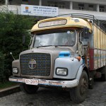 Truck, Nuwara eliya, hill town, Sri Lanka 