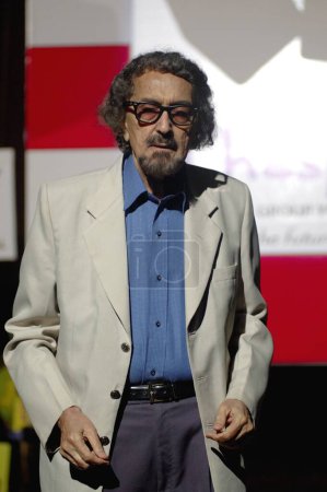 Photo for Advertising guru Alyque Padamsee South Asian Indian advertising famous person - Royalty Free Image