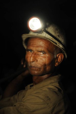 Foto de Minero de carbón en la India - Imagen libre de derechos