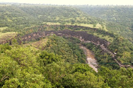 Grottes Ajanta ; Aurangabad ; Maharashtra ; Inde