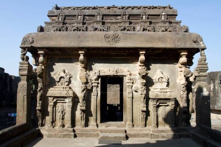 Photo for Kailash temple at ellora caves, aurangabad, maharashtra, india, asia - Royalty Free Image
