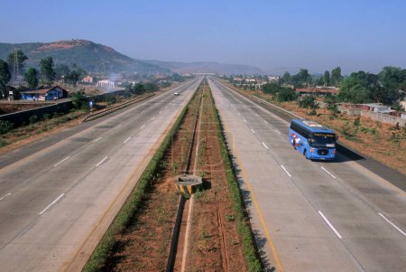 Photo for Mumbai - pune express highway ; malavali ; maharashtra ; india - Royalty Free Image