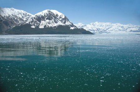 Téléchargez les photos : Vue du glacier Hubbard, Alaska, États-Unis d'Amérique - en image libre de droit