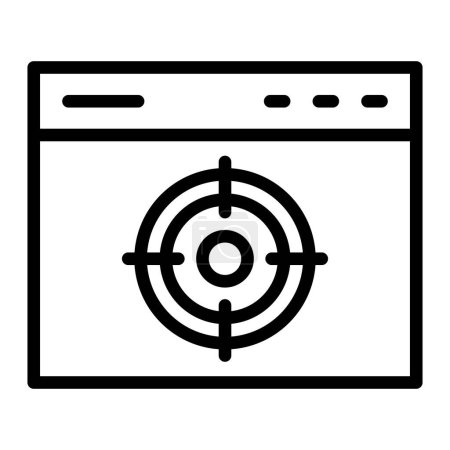 Targeted Vector Line Icon Design For Personal And Commercial Use