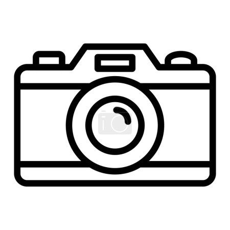 Photo for Camera Vector Line Icon Design For Personal And Commercial Use - Royalty Free Image