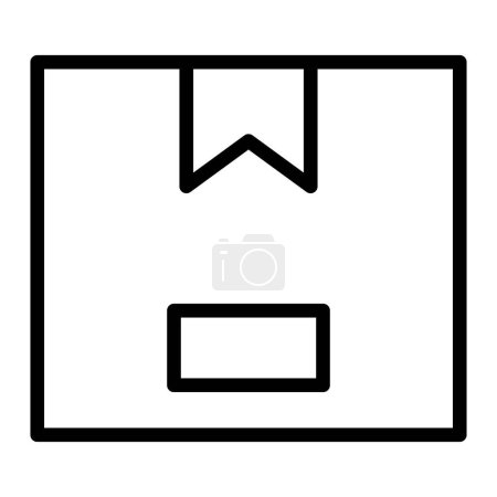 Photo for Delivery Box Vector Line Icon Design For Personal And Commercial Use - Royalty Free Image
