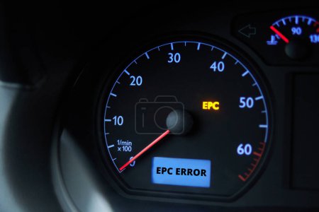 Electronic Power Control - EPC error light illuminated on dashboard