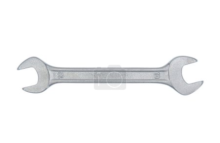 Open-end wrench 12-13 mm isolated on white background
