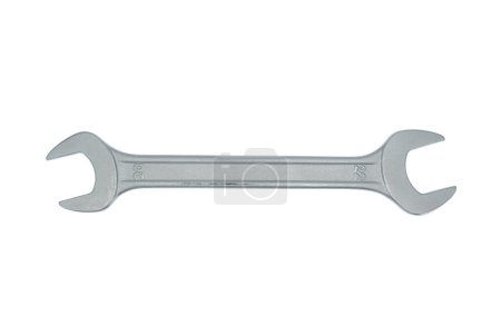 Open-end wrench 20-22 mm isolated on white background