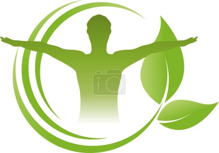 Illustration for Human, fitness, sport, background - Royalty Free Image