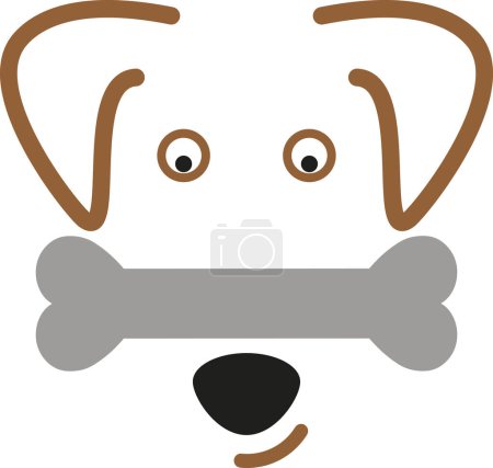 Photo for Dog, animal, dogs, logo, background - Royalty Free Image