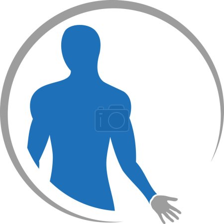 Person in motion, hand, hand rehabilitation, hand therapy, occupational therapy, hand massage, logo