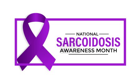 Sarcoidosis Awareness Month. Vector Design. Banner poster, flyer and background design.