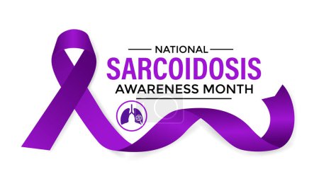 Sarcoidosis Awareness Month. Vector Design. Banner poster, flyer and background design.