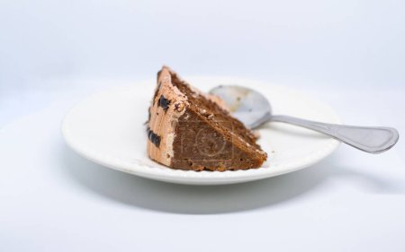 Foto de Pastel de chocolate con crema - Imagen libre de derechos