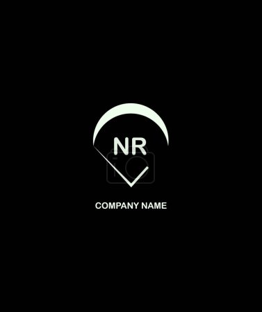 NR Letter Logo Design. Einzigartig Attraktiv Kreativ Modern Initial NR Initial Based Letter Icon Logo