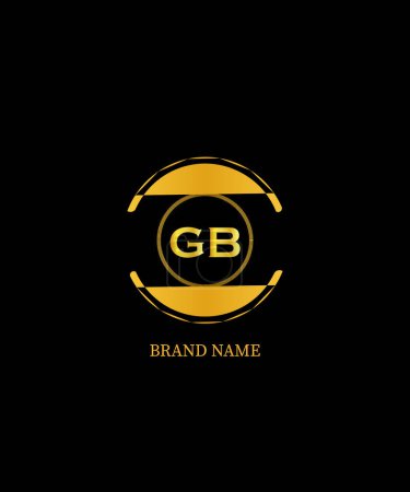 GB Lettre Logo Design. Unique attrayant créatif moderne initiale GB initiale basée lettre icône logo