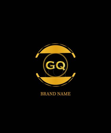 GQ Lettre Logo Design. Unique attrayant créatif moderne initiale GQ lettre initiale basée logo Icône