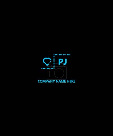 PJ Letter Logo Design Unique Attractive Creative Modern Initial PJ Initial Based Letter Icon Logo