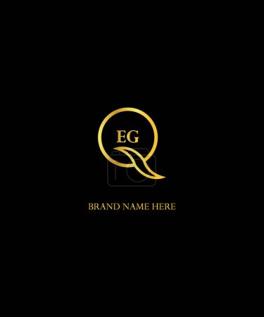 EG Letter Logo Design für Ihr Unternehmen