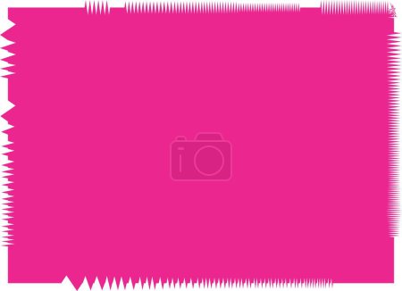 Rectangular Pink Splatter Background Color. Pink Brush Stroke Isolated on White Background. Brush Stroke Vector Illustration