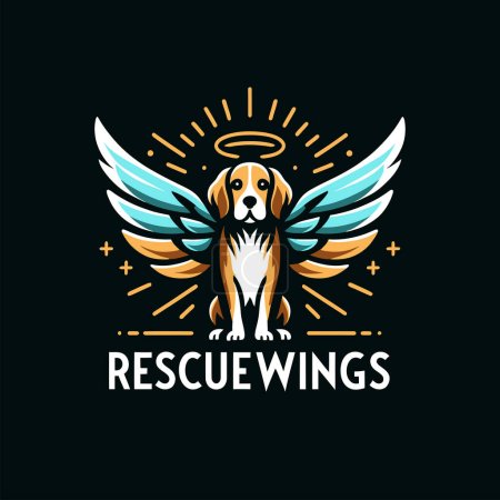 RESCUEWINGS LOGO DESIGN FROM PROANTO DESIGN
