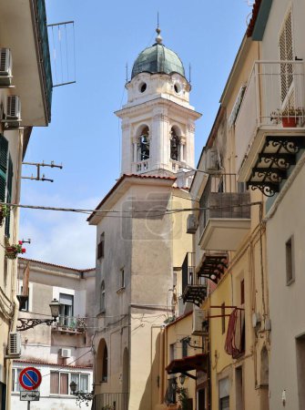 Photo for Bacoli, Campania, Italy  May 27, 2021: Seventeenth-century church of Sant'Anna, Ges e Maria rebuilt in the early twentieth century - Royalty Free Image